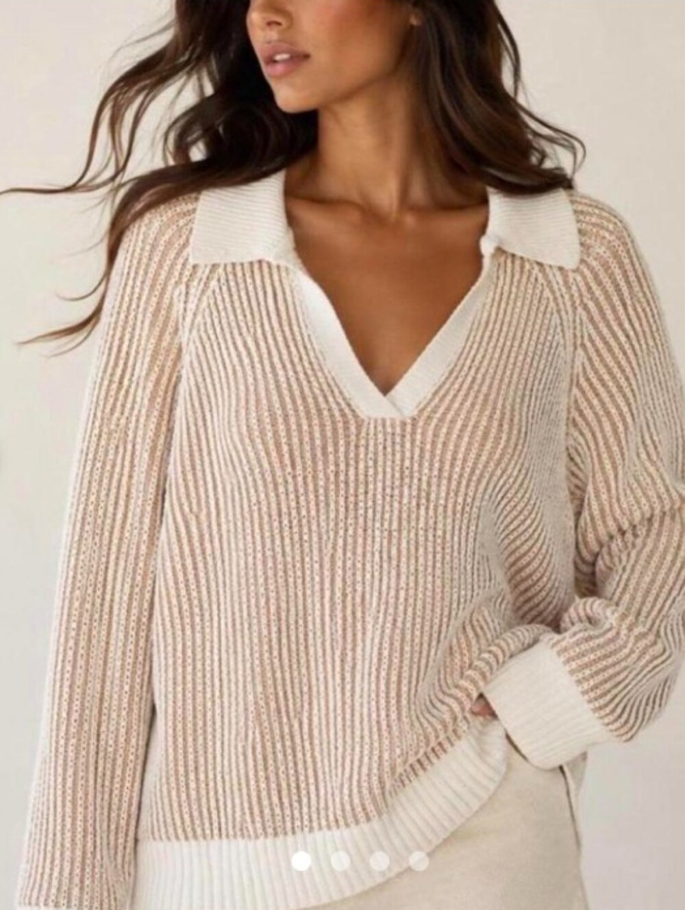 Aerie Sugar Rush Chenille Sweater M